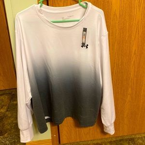 Brand new with tags. 2x Under Armor loose fitting long sleeve tee